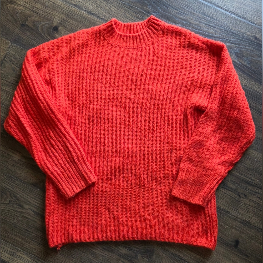 Cozy Red Women's Sweater